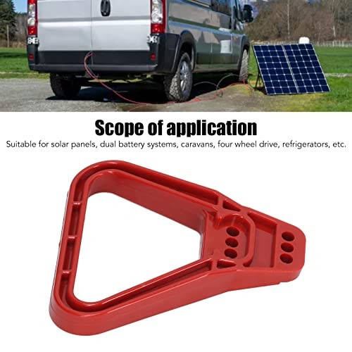 2PCS 350A Battery Winch Trailer Quick Connector Handle, Winch Connector Red