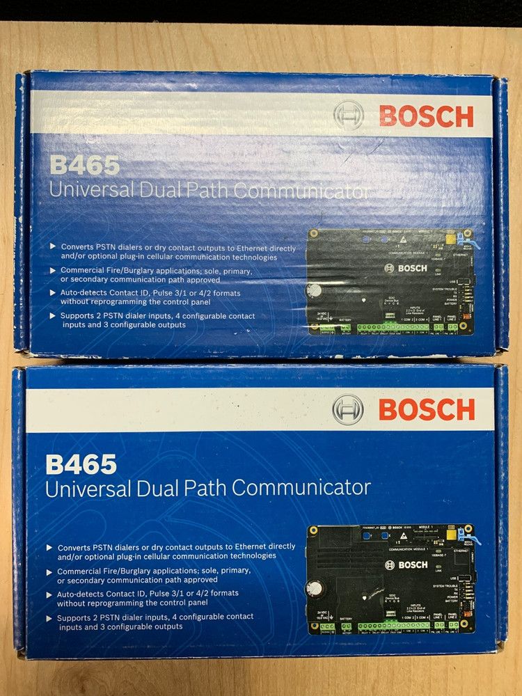 BOSCH B465 UNIVERSAL DUAL PATH COMMUNICATOR *NEW* Open Box
