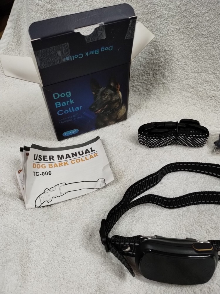 Dog Trainer Device Bark Control Ultrasonic Range Black Model TC-006