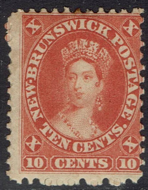 NEW BRUNSWICK 1860 QV CHALON 10C