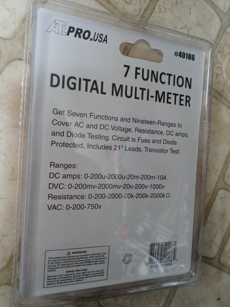 Digital Multimeter (7 Function)