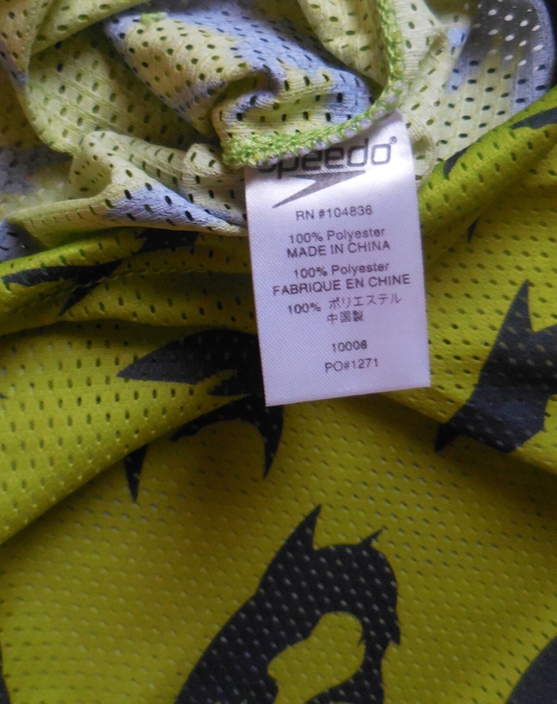 SPEEDO Sack Pack Surf Chameleon Wet Kit Neon Green/Black