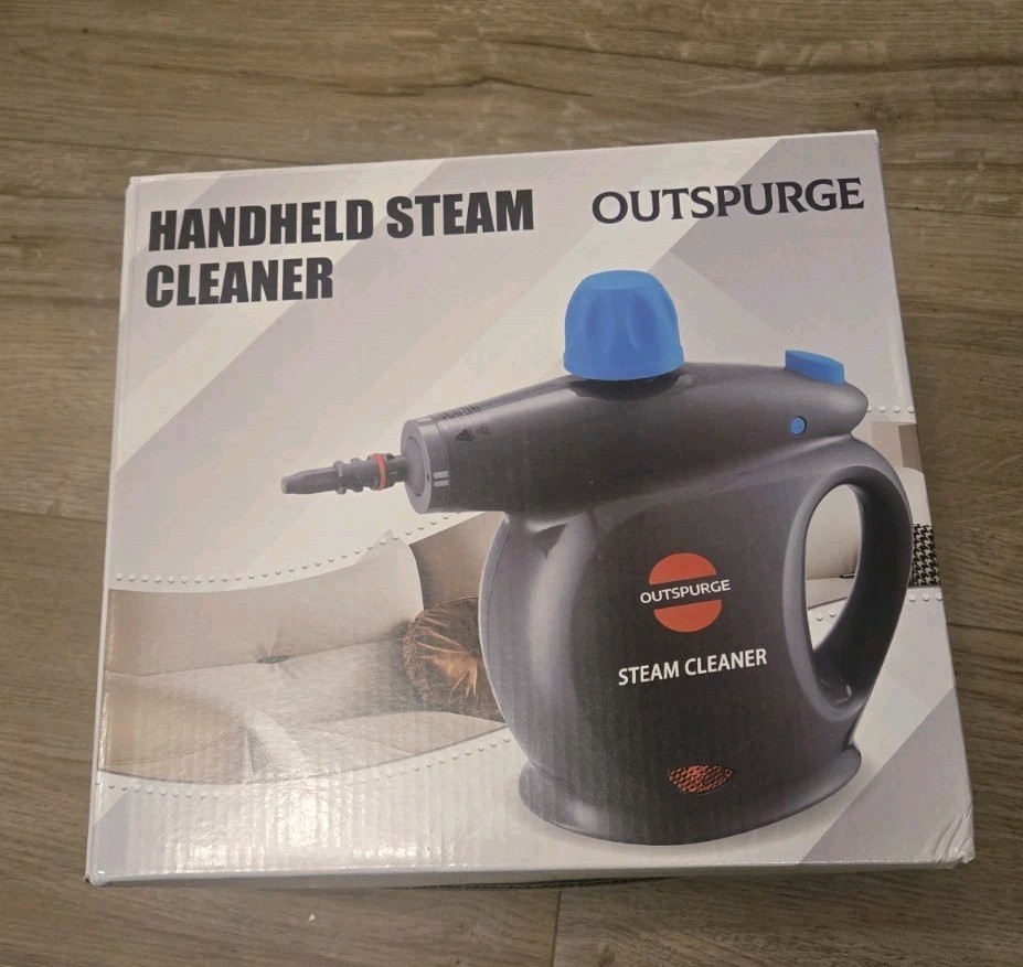 Handheld Steam Cleaner, Pressurized Multi-Surface Steam Shot