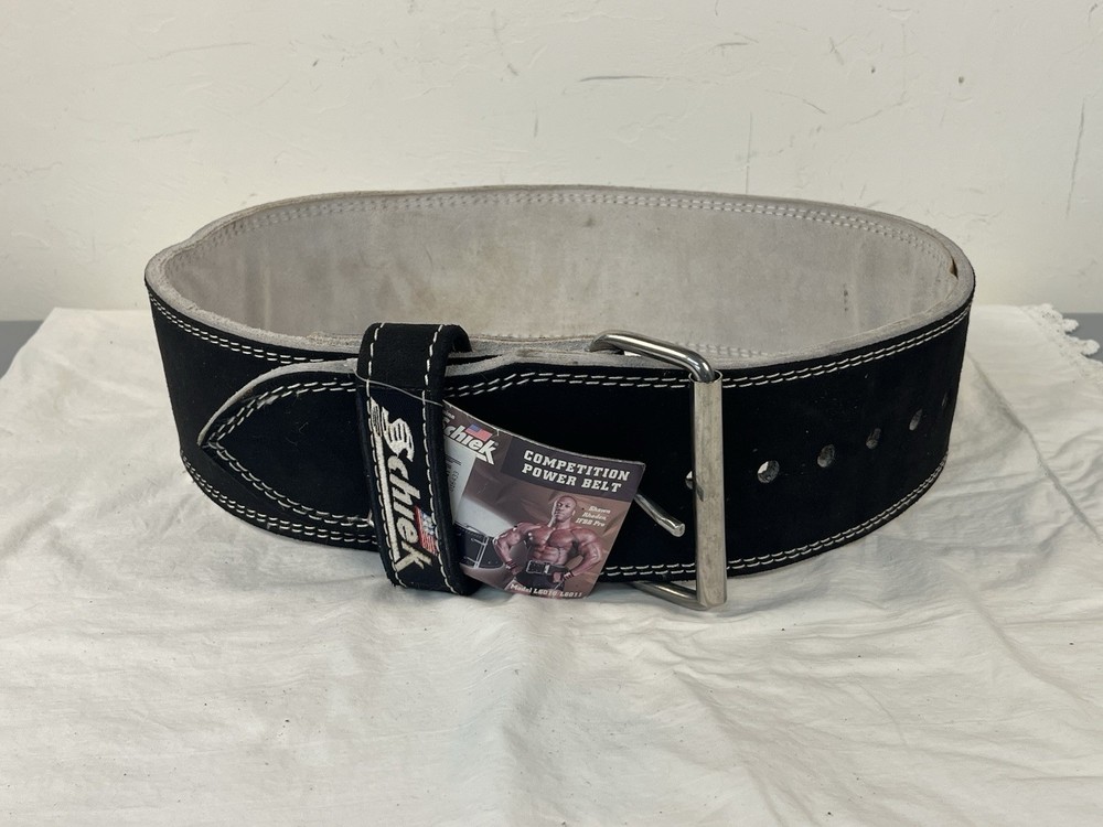 Schiek Single Prong Competition Powerlifting Belt Size XL