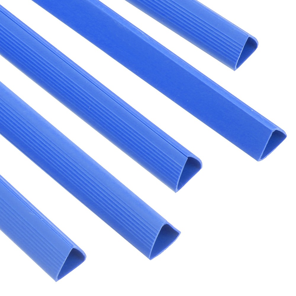 20Pcs Binding Bars, 15mm Binding Bars Slide Grip, Blue