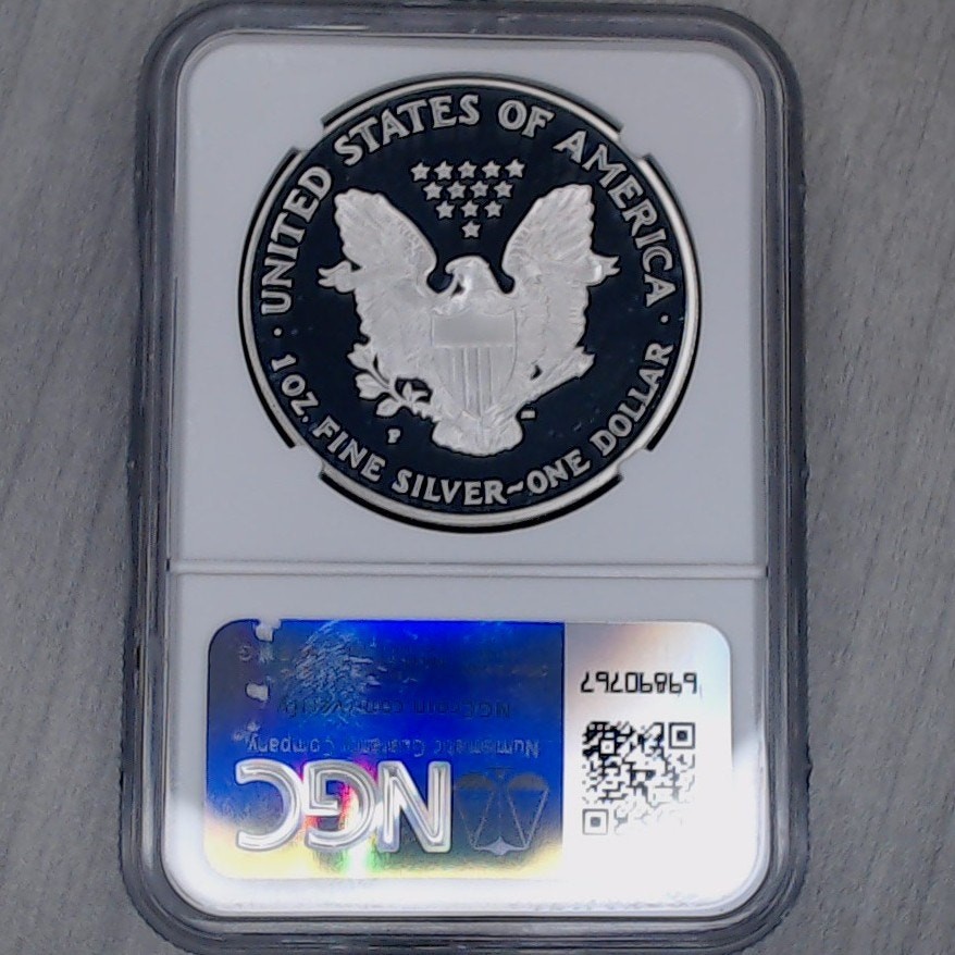 1998 P ~ $1 Silver Eagle ~ NGCX 9.9UC
