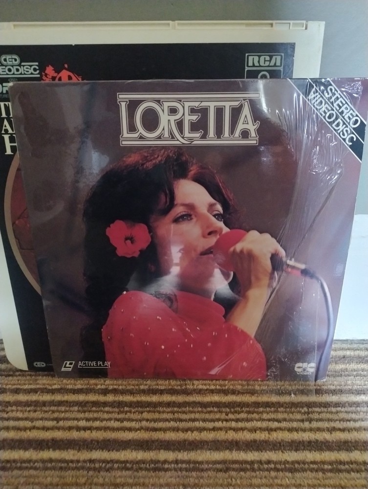 Video Laser Disc Loretta Lynn