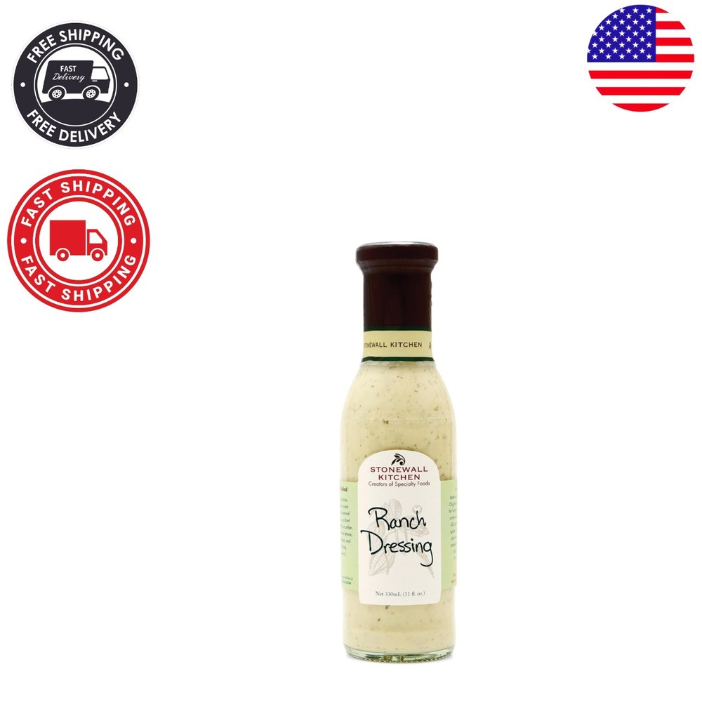 Crafted Small Batch Ranch Dressing - 11 oz, Perfect for Dipping & Marinades