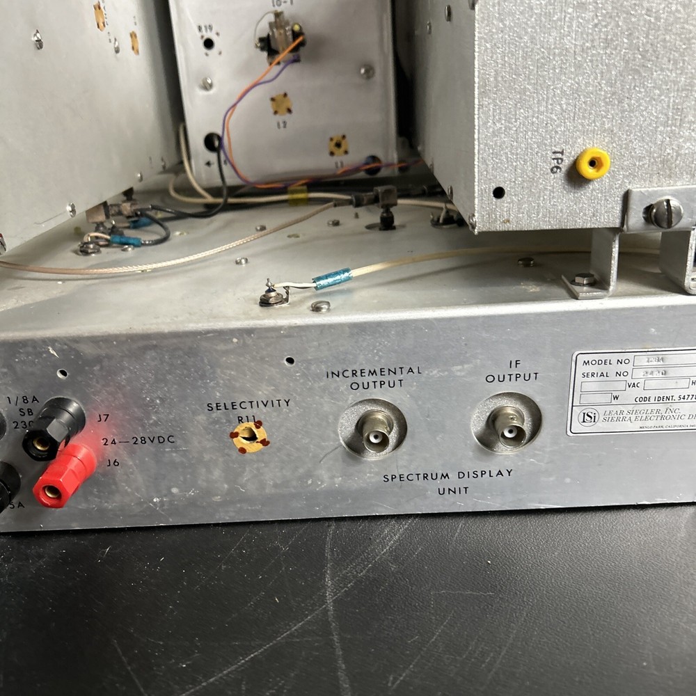 Vintage Philco Sierra Electronic 128A Frequency Selective Voltmeter (rare)