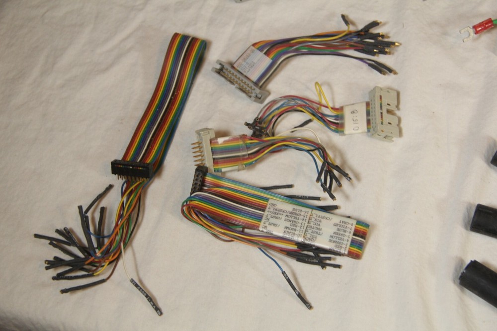 Lot of Misc Test Cables, DIN Cables & Analyzer Leads as Pictured - See!