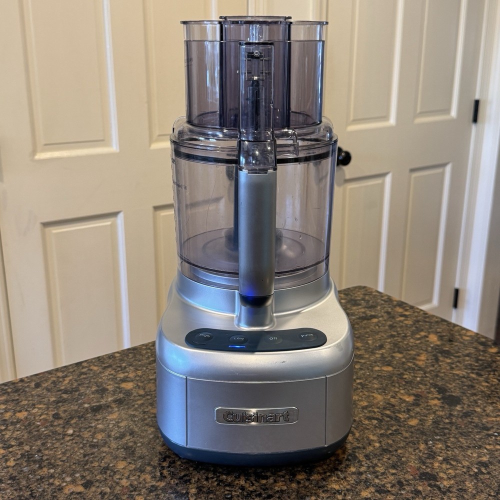 Cuisinart Elemental Food Processor 11 Cup Chopper Silver Model FP-11 TESTED