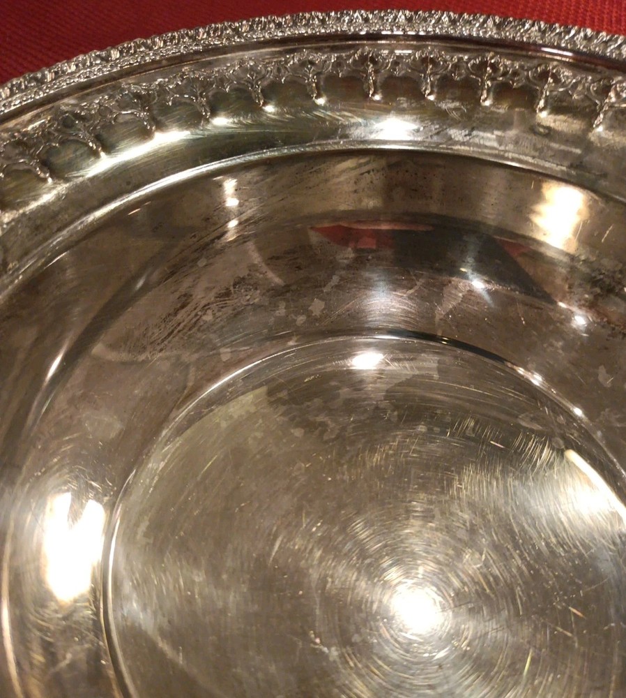 Vintage Reed & Barton 1202 Silver Plate Bowl 10"