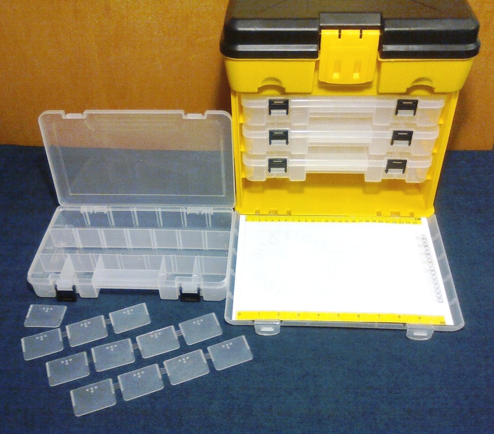 ORGANIZER / Storage Bin Unit for Lego Technic or Mindstorms "BARE BONES" Setup*