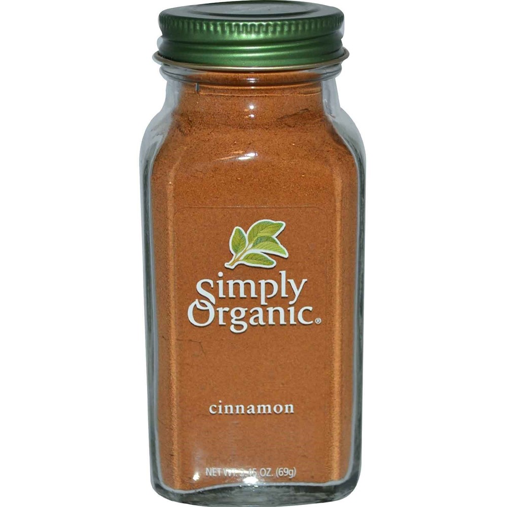 Simply Organic, (3 Pack) Cinnamon, 2.45 oz (69 g)