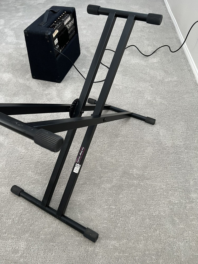 On-Stage heavy duty keyboard stand lok tight construction