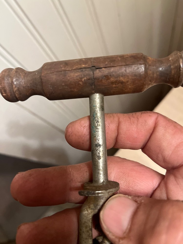 early 1900s advertising corkscrew