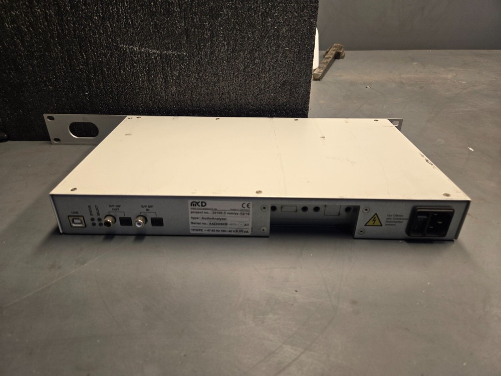 MCD-Elektronic.de project no: 301009-3 Audio Analyzer Analog and Digital
