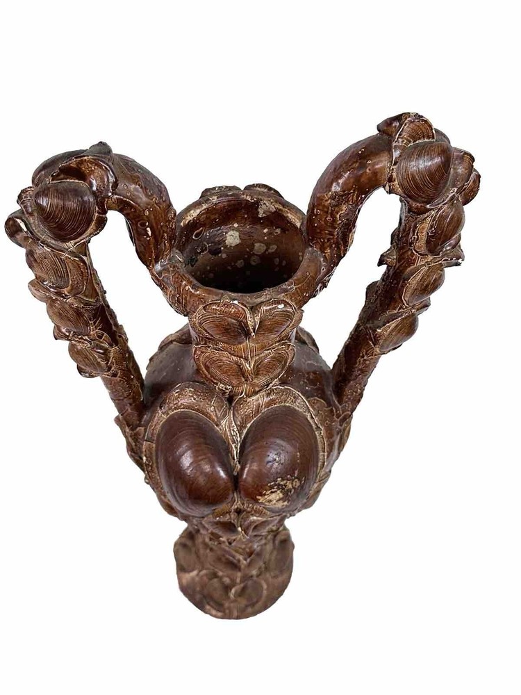 Original natural shell amphora vase 43 cm