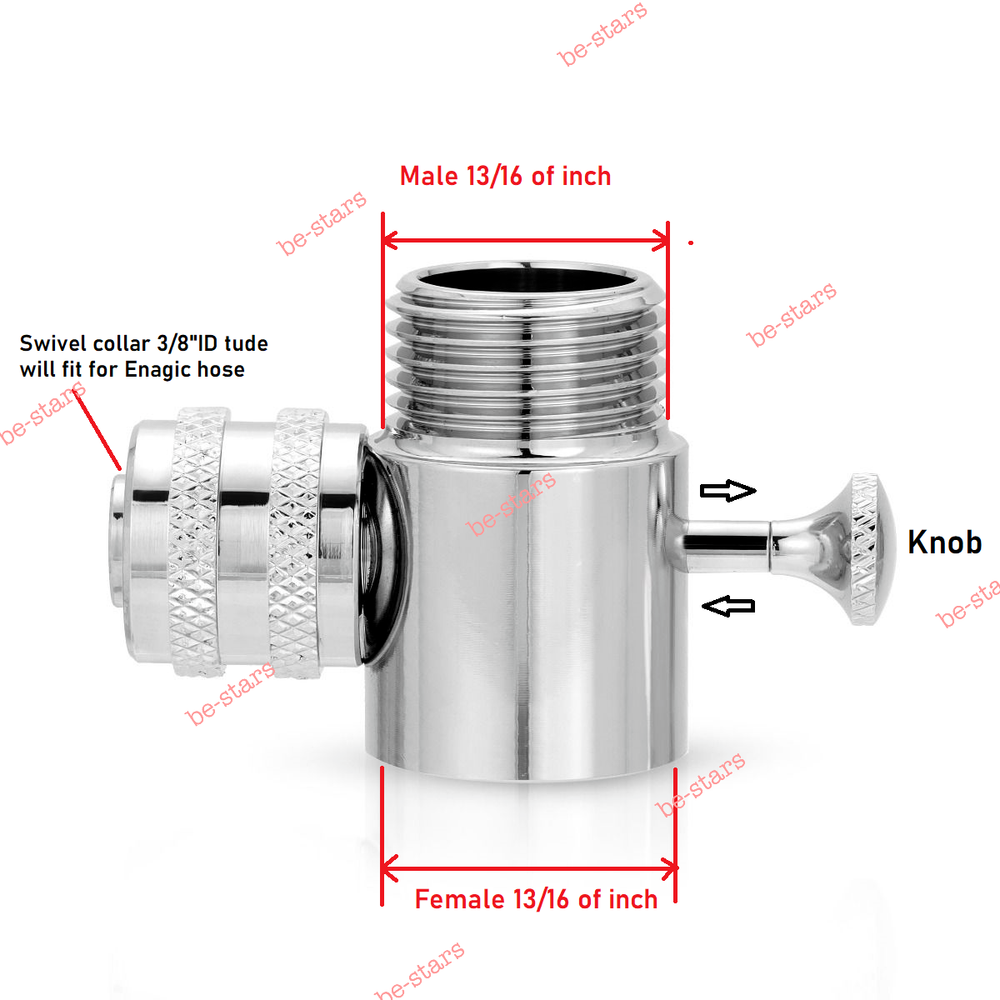 Enagic Kangen Metal Inline Diverter.