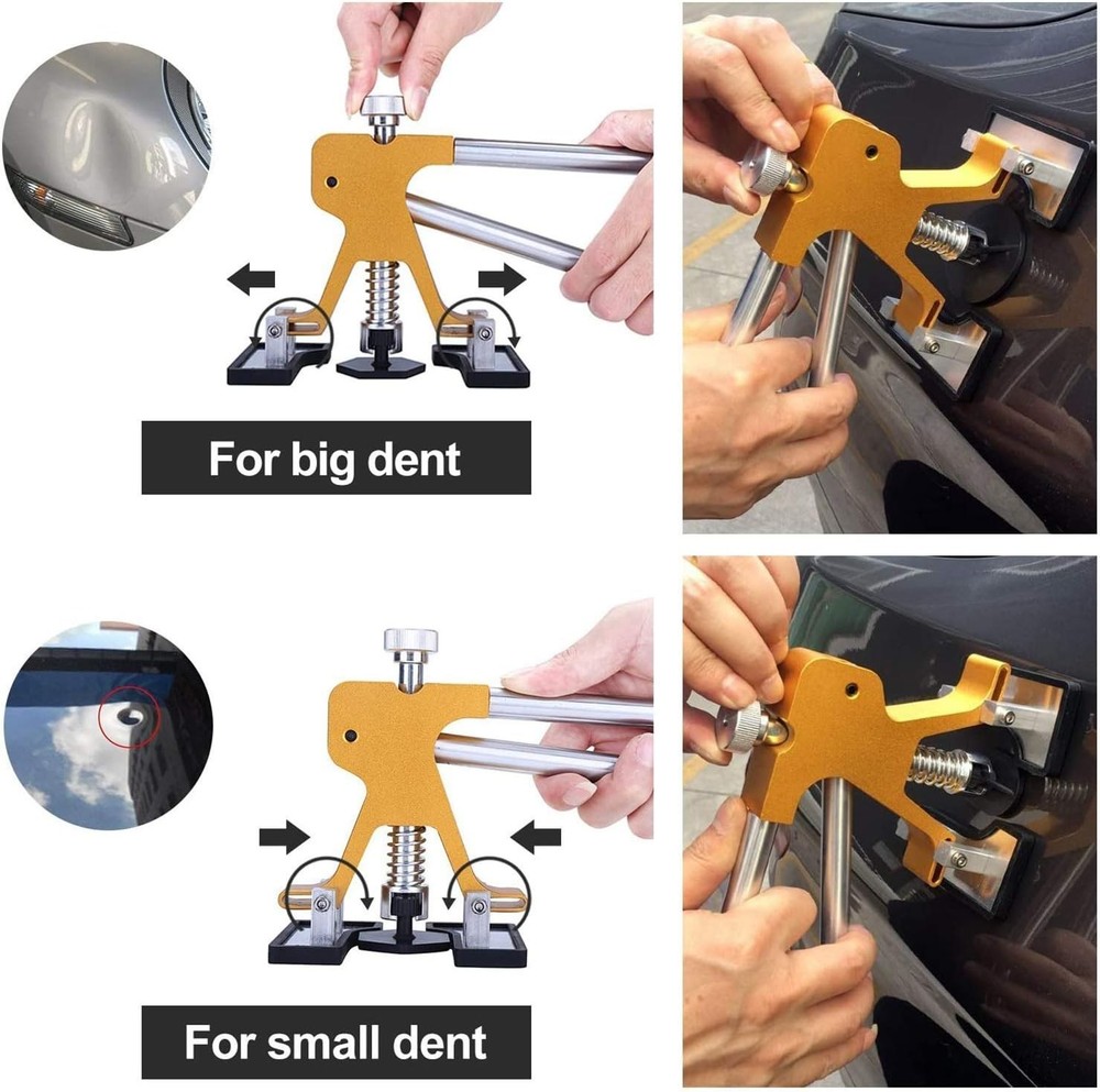 Durable 45pcs Dent Puller and Bridge Set for All Vehicles - Innovative Design