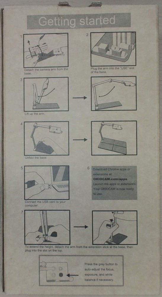 8MP USB Document Camera for Teachers Classroom Online Teaching Video Calls
