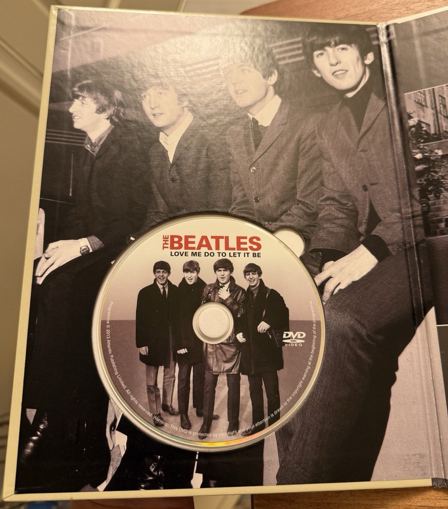 The Beatles are Coming Hardback Book With DVD