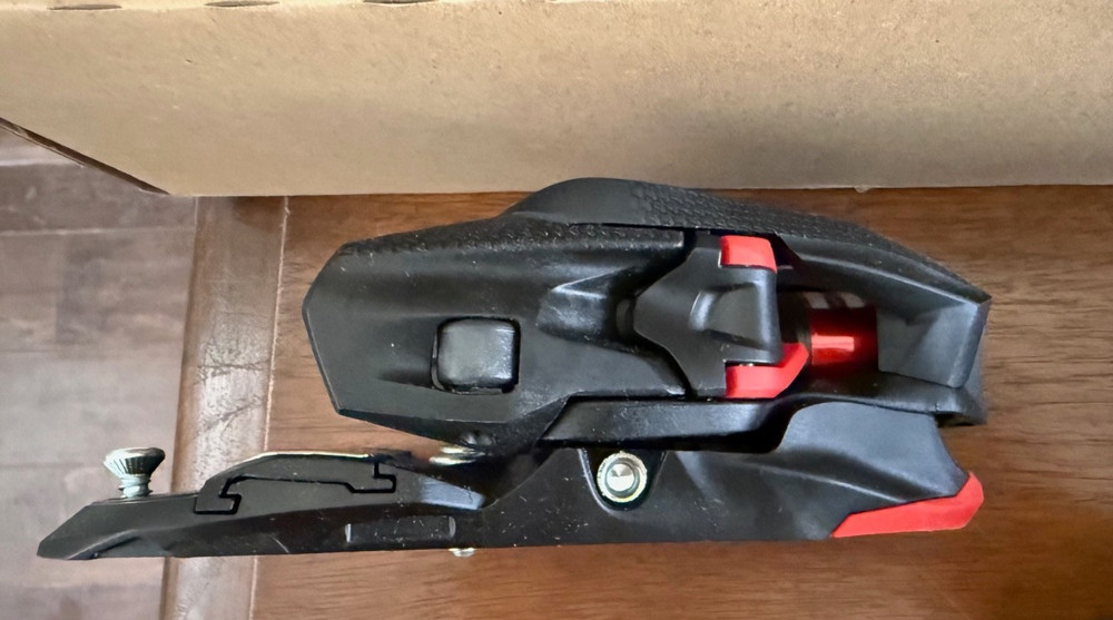 Marker XComp 12 Black/Flo Red Ski Bindings 2021 6820U1MS
