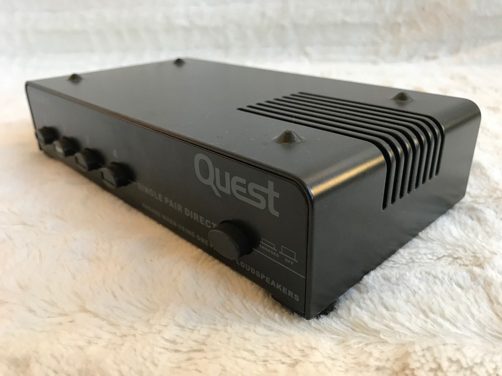 Quest QLS4.1 100 Watt Speaker Switch Black