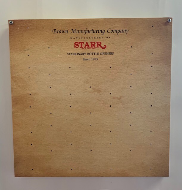 STARR "X" Display Board with Title