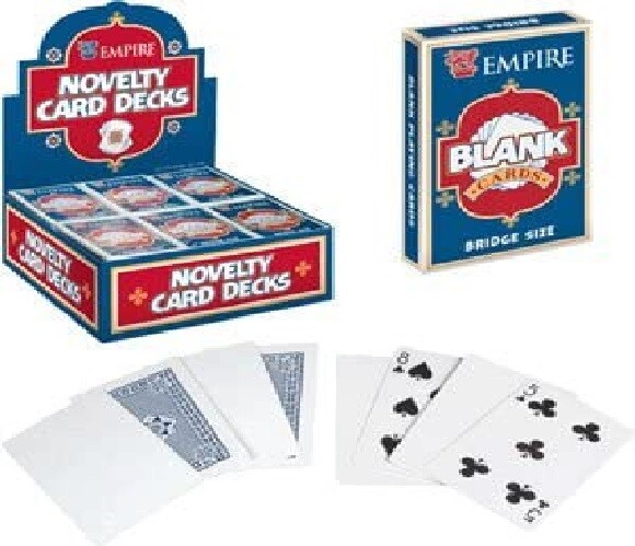 TRICK BLANK CARD DECK SPECIAL Magician Special Empire