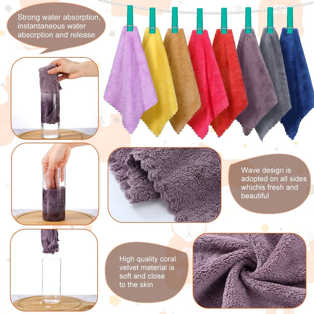 8Pack Guinea Pig Soft Blankets Rabbit Hamster Fleece Cage Liners Bedding Mats