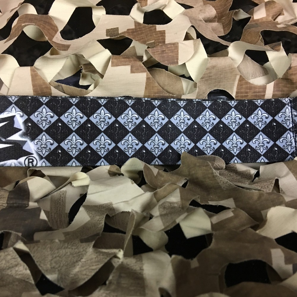 NEW KM Paintball Universal Mask Goggle Strap - 09 Fleur De Lis