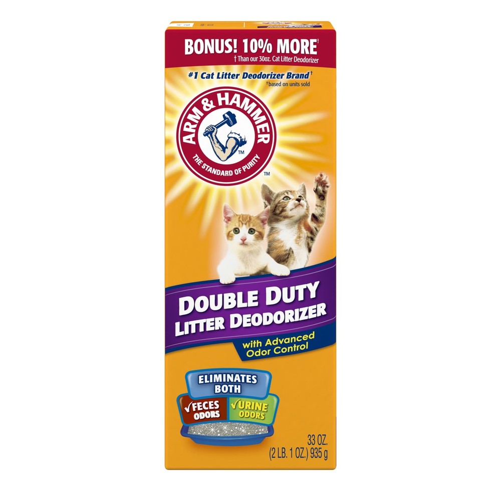 Double Duty Bundle Advanced Odor Control Clumping Cat Litter Scented 20lbs