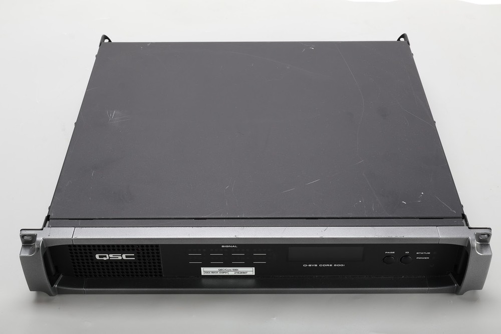 QSC Q-SYS Core 500i Integrated System Processor With Q-SYS CDN64 & Q-SYS CAES4