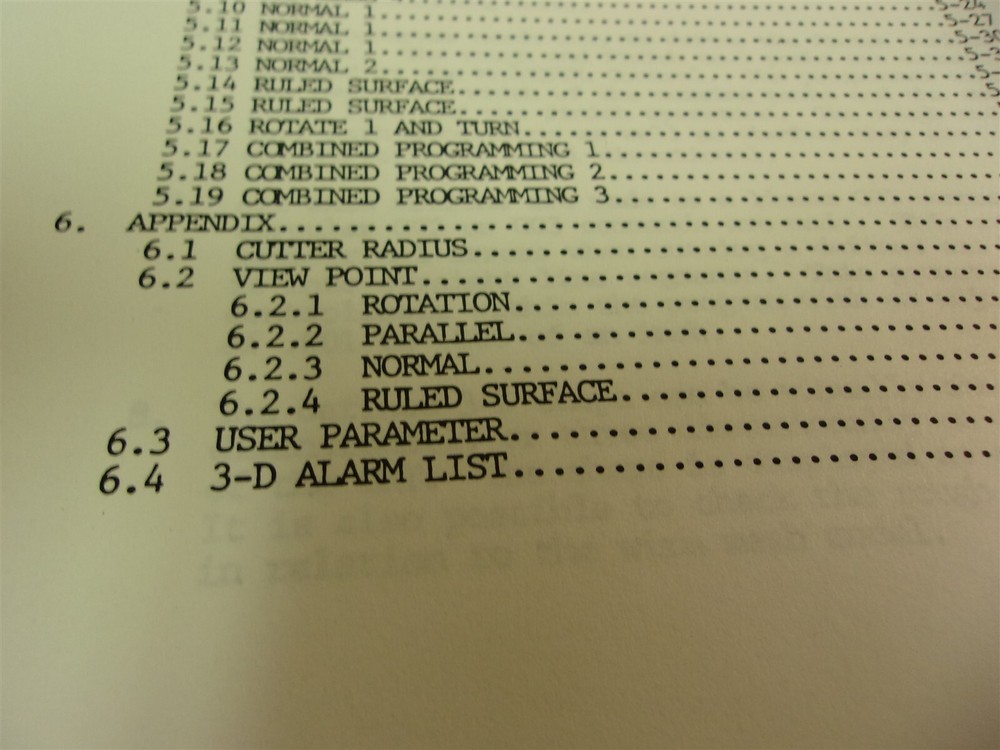Mazak Programming Manual 3-D Machining Function Manual M-2 M-32 *FREE SHIPPING*