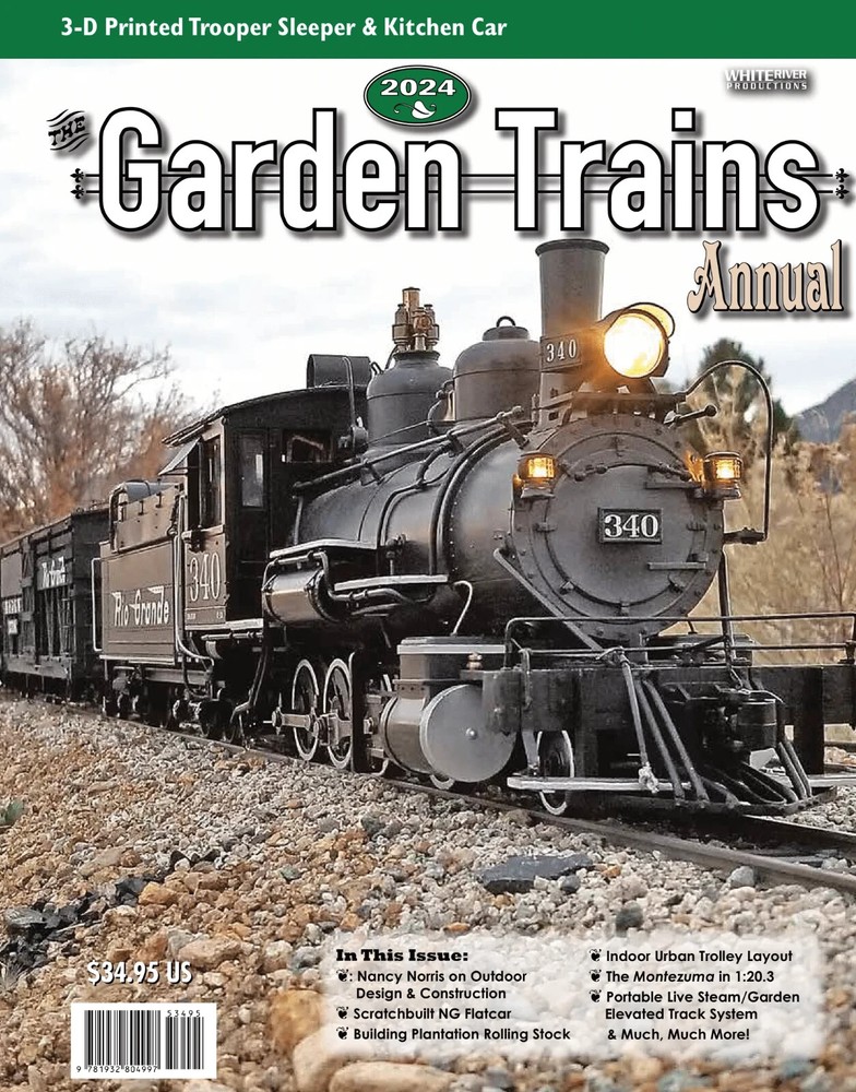 GARDEN TRAINS ANNUAL 2024 - (BRAND NEW BOOK)
