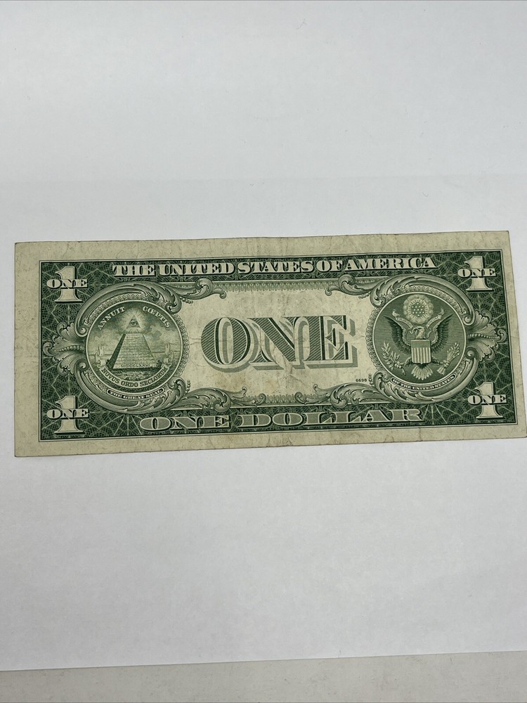 1935 F $1 Bill Silver Certificate Star Note