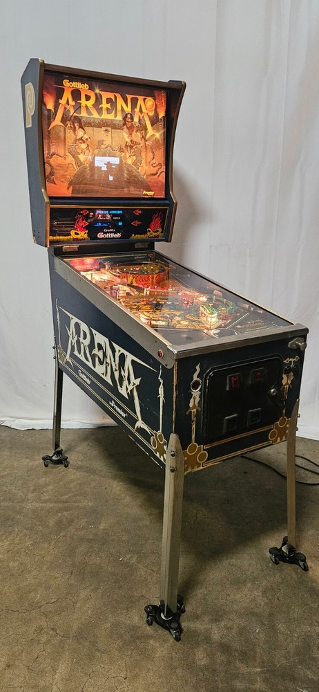 ARENA Pinball Machine - Gottlieb 1987 - 2025
