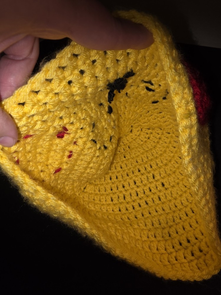 Crochet Pikachu Hat