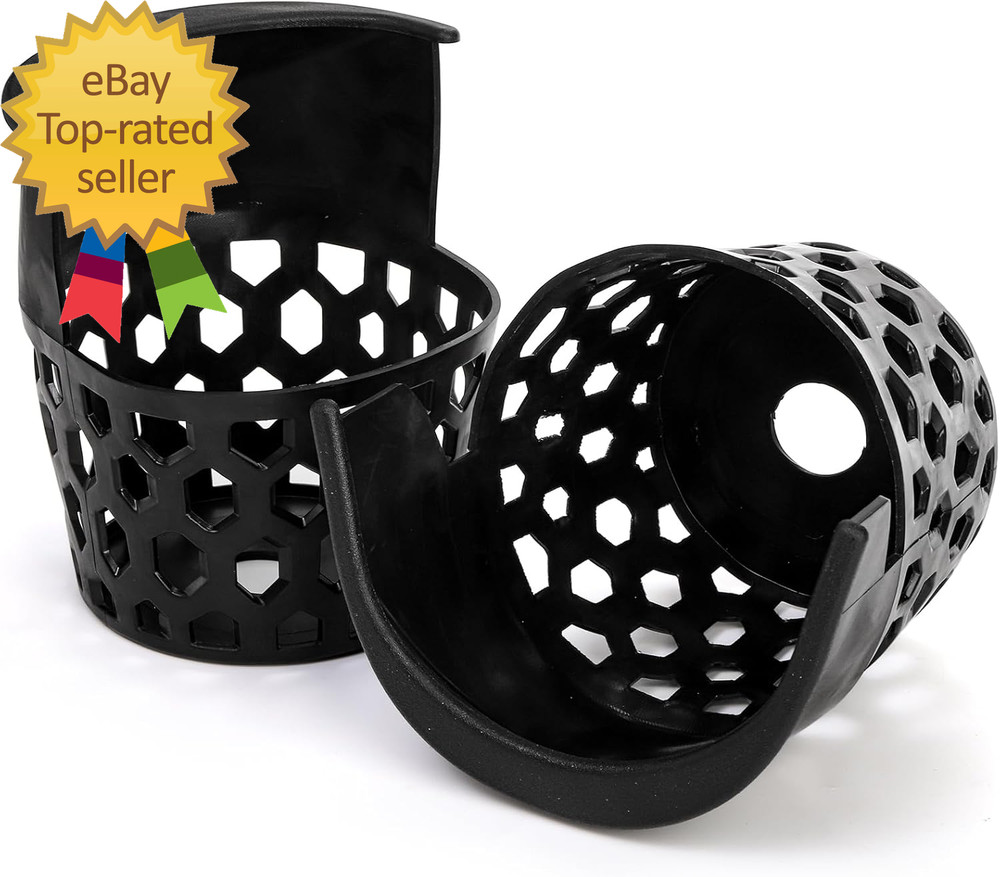 6 Pack Pool Table Pockets, Heavy Duty Billiard Set Including 4 Corner and 2 Side