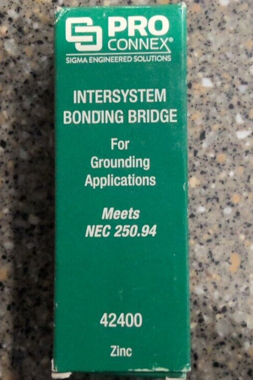 Sigma Electric ProConnex Intersystem Bonding Bridge For Grounding Applications
