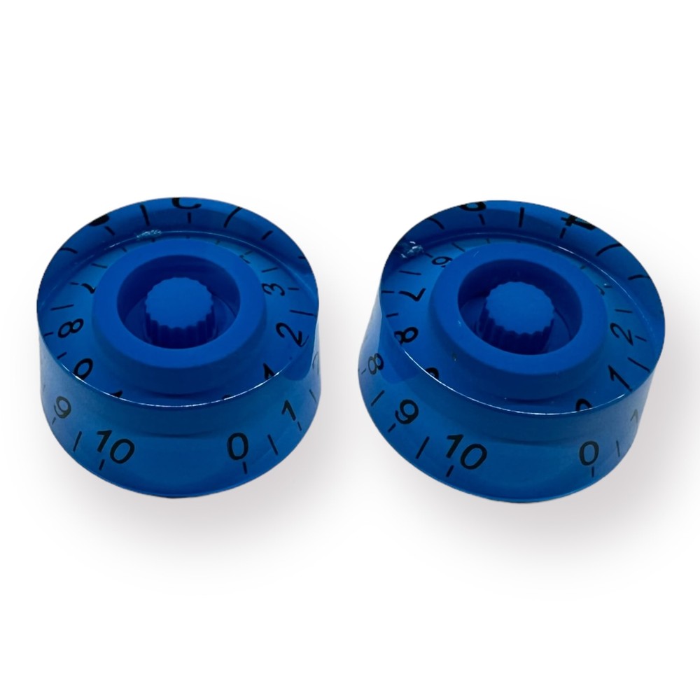 AxLabs Speed Knobs (Set of 2), Blue, Black Font