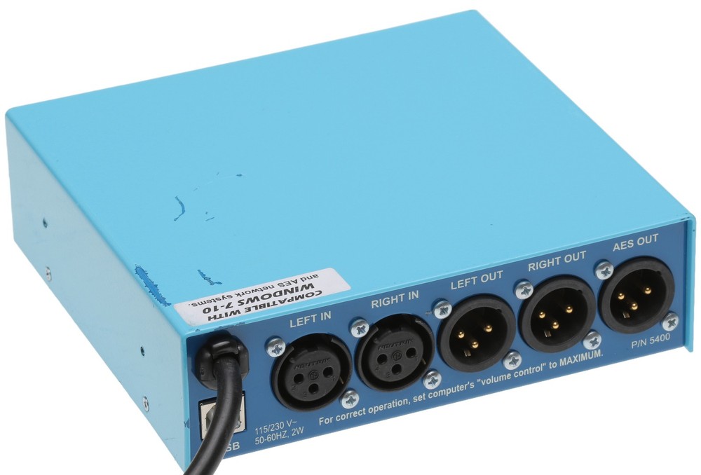 Henry Engineering USB Matchbox II Broadcast AES Digital & Balanced Analog Audio