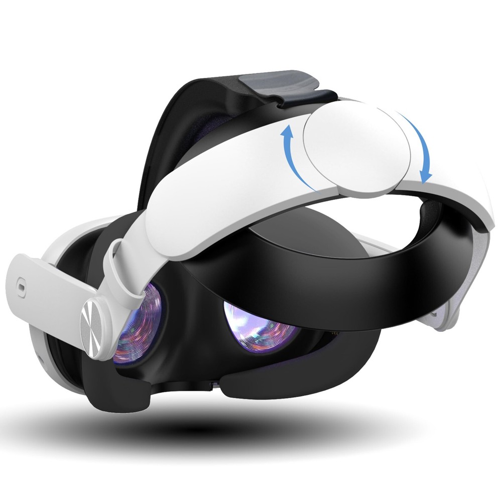 For Oculus Meta Quest 3 VR Head Strap Adjustable Upgraded Elite Pressure Free