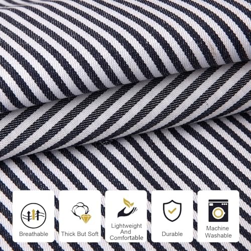 2 Pack Kitchen Cooking Aprons, Adjustable Bib Soft Chef Apron with 2 Pure Black