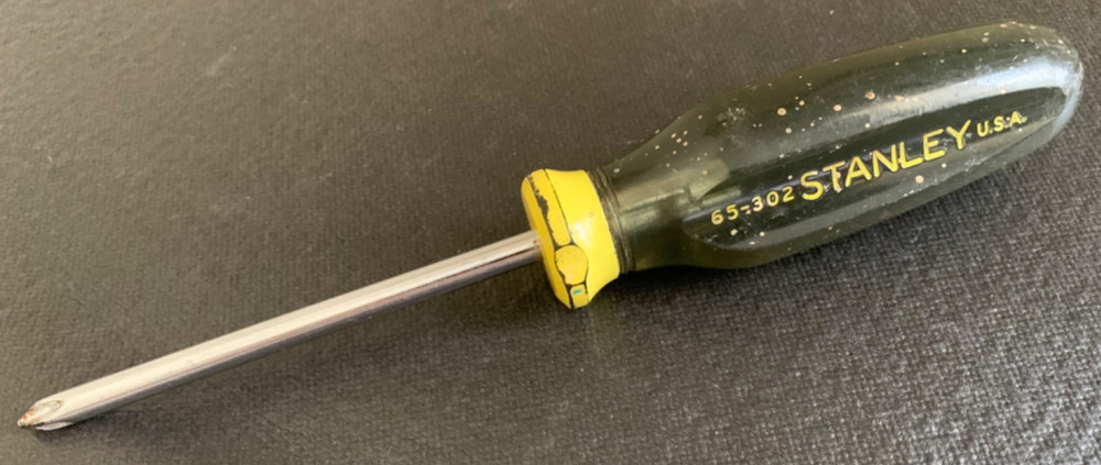 Vintage Stanley Workmaster 65-302 #2 Phillips Screwdriver Made in USA