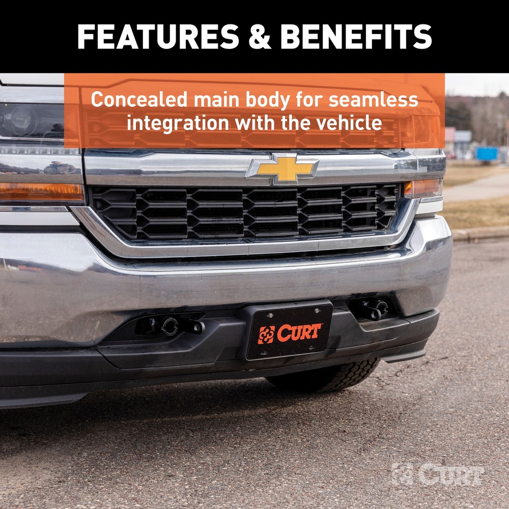 CURT Custom Tow Bar Base Plate Fits Select Chevrolet Silverado