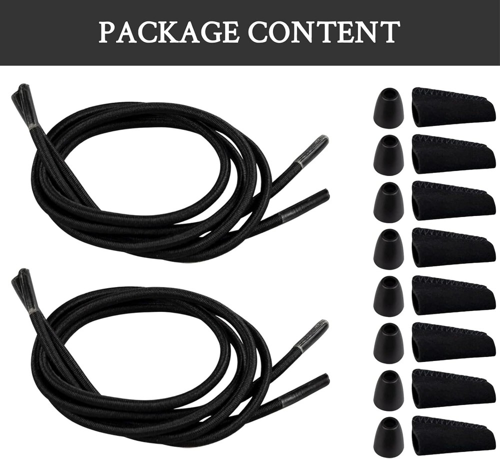 Elastic Shoelaces Strings Replacement Laces for Hey Dude Shoes