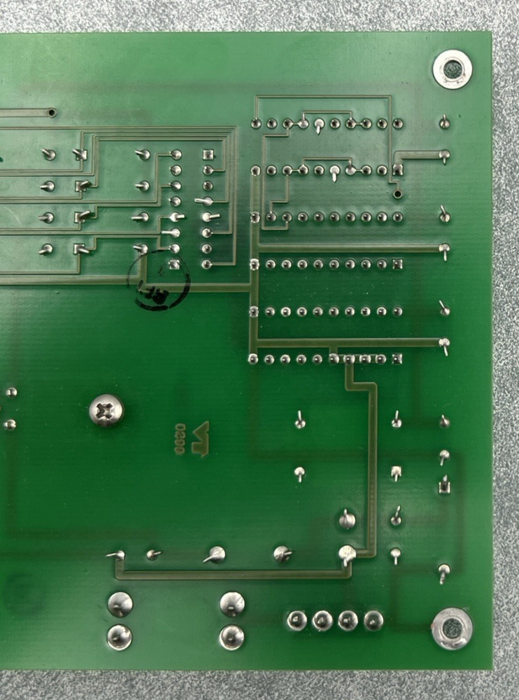 LINK INC 460-094 TIMING SOURCE BOARD W/MULTICOLORED FLAT RIBBON CABLE