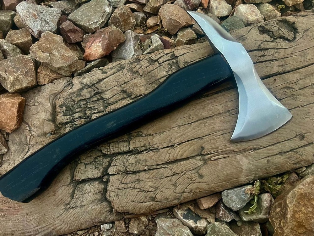 Custom Tomahawk Axe – Viking Handmade Carbon Steel Hatchet